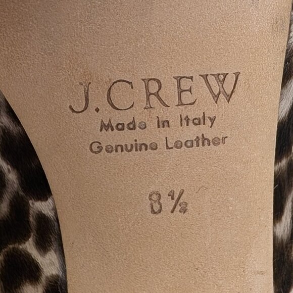 J. Crew Collection 'Etta' Cheetah Calf Hair Pumps - Picture 2 of 14